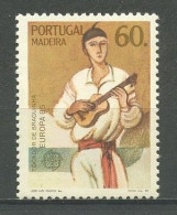 MADERE 1985  N° 102 ** Neuf MNH Superbe C 2.75 € Musique Joueur De Braguinha Guitare à 4 Cordes Instruments EUROPA - Madère