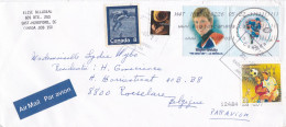 From Canada To Belgium - 2002 (Wayne Gretzky) - Cartas & Documentos