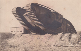 MILITAIRE(CHAR) TANK(CARTE PHOTO) CHALONS - Equipment