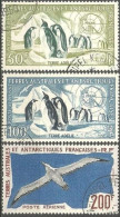 TAAF TIERRAS AUSTRALES Y ANTARTICAS FRANCESAS CORREO AEREO YVERT NUM. 2/4 SERIE COMPLETA USADA - Airmail