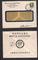 Argentina - XX. 1923 (20 Dic) Bs As Local Usage. Yacimientos Petroliferos MA Official Mail Ovptd Issue Signed. - Andere & Zonder Classificatie