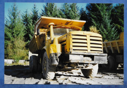 Photo Camion Benne Engin De Chantier Berliet à Benne Basculante - Photo 10/15 Cm Papier Brillant Non Datée - Non Classificati