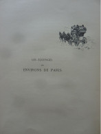Les équipages Des Environs De Paris Extrait De "La Vénerie Moderne" De Léon De Jaquier 1889, Dessins De P.Mahler - Fischen + Jagen