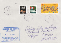 From Canada To Mexico - 2012 - Lettres & Documents