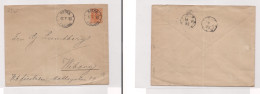 FINLAND. 1893 - Kotka To Wiborg - 20 Pen Ornage Early Stat Env. Easy Deal. - Altri & Non Classificati