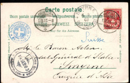 Cp Pour SMYRNE ( Turquie ) 1903. - Storia Postale