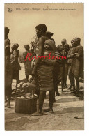 Belgisch Congo Belge Bas Congo Bangu Types De Femmes Au Marche Natives Indigènes Nativos CPA Ethnique Bebe Baby - Belgisch-Congo