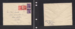 EGYPT. Egypt - Cover - 1948 FPO 551 Mult Fkd Env To USA Mich AnnArbor. Easy Deal. - Sonstige & Ohne Zuordnung