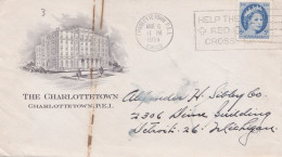 Charlottentown - 1955 - Cartas & Documentos