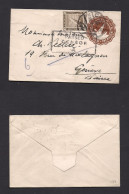 EGYPT. 1917 (31 March) Cairo - Switzerland, Geneva. 1m Brown Small Stat Env + Adtl. Unsealed + Censor Box. - Altri & Non Classificati