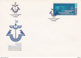 PORTUGAL FDC - CEMT LISBOA 16.05.1983 Train - Covers & Documents