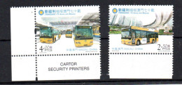 MACAO - MACAU - 2022 - AUTOCAR - AUTOBUS - BUS - TRANSMAC - TRANSPORT - TRANSPORTATION - - Unused Stamps