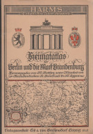 Livre - Heilatatlas Für Berlin Und Die Mart Brandenburg - Mappamondo