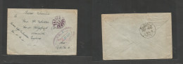 IRAQ. 1916 (22 May) WWI. FPO Nº 46. Field Service Envelope Ciruclated To Norwich, England. Censor Cachet + Oval "Field A - Irak