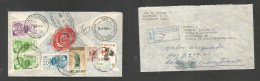 Mexico - XX. 1960 (2 Apr) Simojovel, Chiapas - Solistamacan. Registered Reverse Multifkd + Red P.o Seal Closed Tied Labe - Mexiko