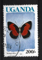Uganda 1991 Butterfly  Y.T. 617a (0) - Ouganda (1962-...)