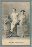 CPA -Spectacle: CIRQUE - The GREAT EDWARDS FAMILY - 1910 - Cirque