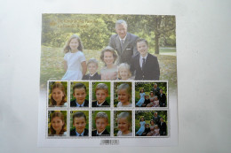 COB F4569/4573** Neuf – 2016 - La Famille Royale – Les Enfants De LL.MM.le Roi Et La Reine. Feuillet De 10 Timbres - 2011-2020