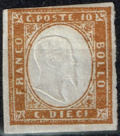 Italie - Sardaigne - 1855 - Y&T N°11*, Neuf Avec Trace De Charnière - Sardinien