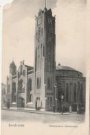 Dordrecht Wilhelminakerk Bleekerdijk Levendig Melkbussen Op Kar ±1905    4744 - Dordrecht