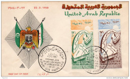 1958  LETTERA - Syrien