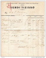 1906  FATTURA  -  CRESPINO ROVIGO - CUOI PELLAMI - Italië