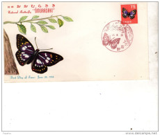 1956  LETTERA - FDC