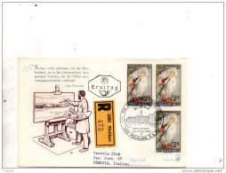 1967  LETTERA - FDC