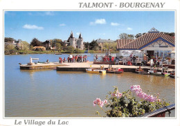 TALMONT BOURGENAY Le Village Du Lac 6(scan Recto-verso) MA809 - Talmont Saint Hilaire
