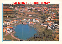 TALMONT BOURGENAY LE QUERRY PIGEON Le Village Du Lac A Bourgenay Et Au Fond Le Querry 7(scan Recto-verso) MA809 - Talmont Saint Hilaire