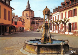 Environs D ARGELES GAZOST SAINT SAVIN La Fontaine Et L Eglise Abbatiale XIe Et XIIE S 7(scan Recto-verso) MA818 - Argeles Gazost