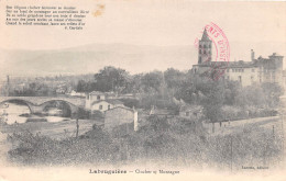 LABRUGUIERE Clocher Et Montagne 28(scan Recto-verso) MA850 - Labruguière