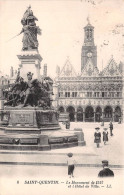 SAINT QUENTIN Le Monument De 1557 Et L Hotel De Ville 26(scan Recto-verso) MA883 - Saint Quentin