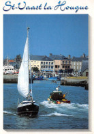 ST VAAST LA HOUGUE Entree Du Port 26(scan Recto-verso) MA880 - Saint Vaast La Hougue