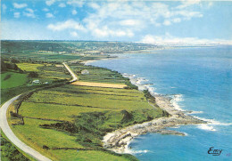 La Route Touristique BARFLEUR CHERBOURG Vue Generale Au Dernier Plan Cherbourg 9(scan Recto-verso) MA880 - Barfleur