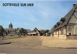 SOTTEVILLE SUR MER Le Centre Du Bourg Et Sa Place 11(scan Recto-verso) MA873 - Sotteville Les Rouen