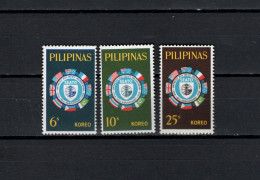 Philippines 1964 Space, SEATO 10th Anniversary Set Of 3 MNH - Asien