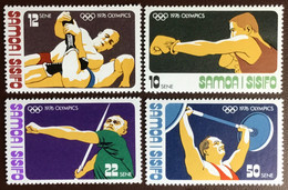 Samoa 1976 Olympic Games MNH - Samoa