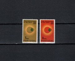 Portugal 1964 Space, International Year Of The Quiet Sun Set Of 2 MNH - Europa