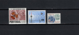 Portugal 1971/1980 Space, Meteorology, Telecommunication, Earth Station 3 Stamps MNH - Europa