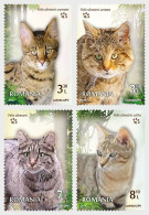 ROMANIA 2014 FAUNA Animals CATS - Fine Set MNH - Neufs