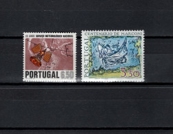 Portugal 1971/1974 Space, Meteorology, Marconi 2 Stamps MNH - Europe