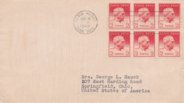 Davis - 1948 - FDC - Zona Del Canale / Canal Zone