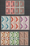 1923 - YVERT N°8/15 BLOCS DE 4 **/* MNH/MH - TRES FORTE COTE !! - Unused Stamps