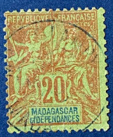 Madagascar YT N° 34 Signé RP - Used Stamps