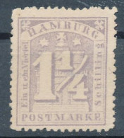 BF0729 / HAMBURG  -   1¼  SCHILLING  -   Michel 12a (*) - Hambourg