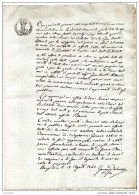 1841 Borgo Val Di Taro PARMA - Manuscrits