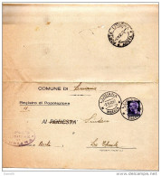 1946   LETTERA  CON ANNULLO LUSIANA VICENZA - Poststempel