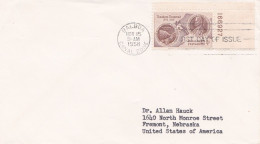 Theodore Roosevelt - 1958 - FDC - Kanaalzone