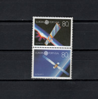 Portugal 1991 Space, Europa CEPT 2 Stamps From S/s MNH - Europe